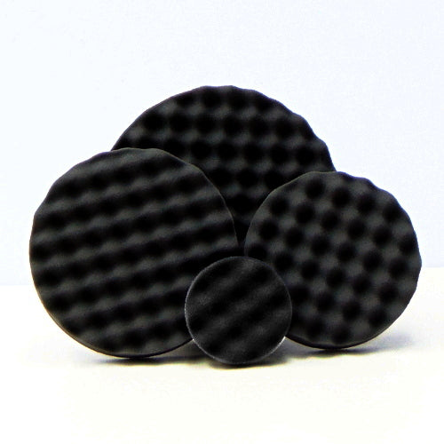 HITECH 8" DOUBLE SIDED WAFFLE FOAM PAD FINAL BLACK 520XW