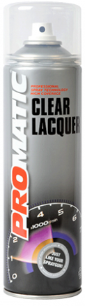 PROMATIC CLEAR LACQUER AEROSOL (500ML)