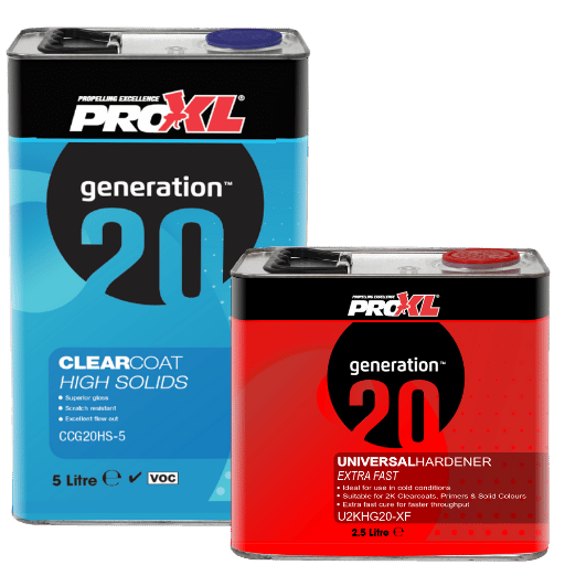 PROXL  High Solids 2K Clearcoat Kit (7.5lt)