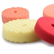 Hi-Tech Industries 8" DOUBLE SIDED WAFFLE FOAM MEDIUM YELLOW HB220XW