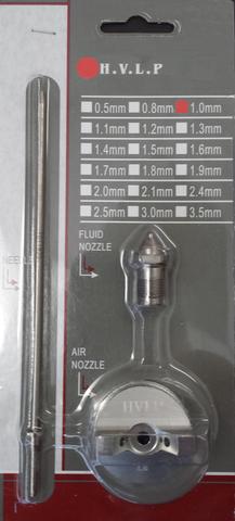 APOLLO 1.0mm NEEDLE, NOZZLE & AIR CAP SET FOR E7000 E7200 SERIES- E7033