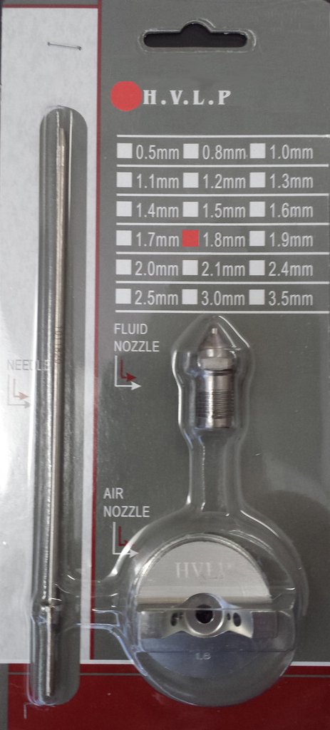 APOLLO  1.8mm NEEDLE, NOZZLE & AIR CAP SET FOR E7000 E7200 SERIES 7035