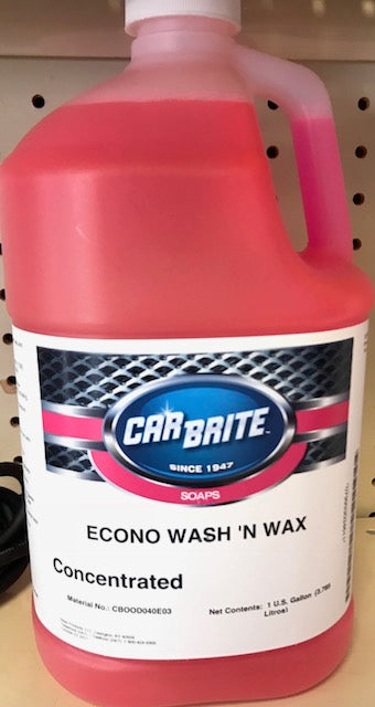 Hi-Tech Industries CARBRITE ECONO WASH AND WAX GALON CONCETRATED CB01D040E03
