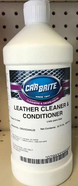 Hi-Tech Industries CARBRITE LEATHER CONDITIONER & CLEANER 32OZ CB01C044L02
