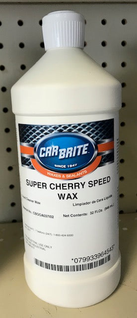 Hi-Tech Industries CarBrite Super Cherry Speed Wax (Quart) CB01A037102