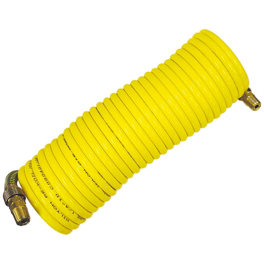 Milton® 25' Rekoil Hose, 1/4" MNPT 1669