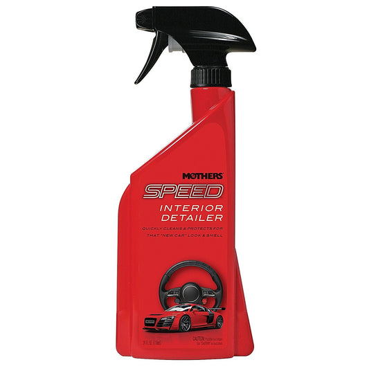 Mothers 18324 Speed Interior Detailer, 24 fl. oz.