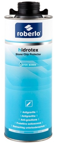 ROBERLO 61132 - HIDROTEX stonechip protec.H2O -1kg grey & black