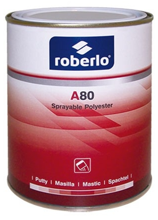 ROBERLO 65674 - A-80 POLYESTER PUTTY GUN 1L