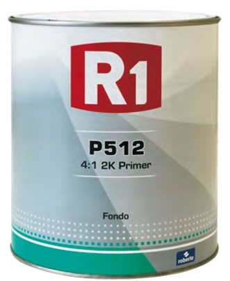 ROBERLO 66414 - R1 P512 primer filler 4:1 GREY - PU 3.6L