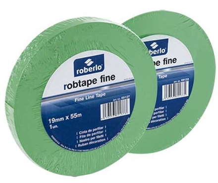 ROBERLO - ROBTAPE FINE Fine line tape 3mmx55m, 6mmx55m & 12mmx55m