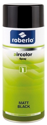 ROBERLO 69476 - AIRCOLOR MATT BLACK - 400ml