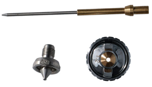 Spray gun kit 1.2mm CC100 nozzle, needle, aircap set SPG 100K 1.2 / SPG 100K 1.0 / SPG 100K 0.8