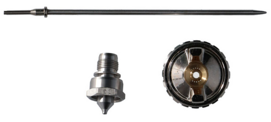 Spray gun kit nozzle, needle, aircap set 1.3mm 1.5mm 1.8mm 2.0mm SPG 500K 1.3/ SPG 500K 1.5 / SPG 500K 1.8 / SPG 500K 2.0