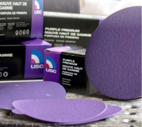 USC 6" PURPLE PREMIUM FILM DISC VELCRO #1500 991422