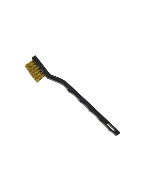 Hi-Tech Industries PLASTIC HANDLE BRASS TOOTH BRUSH DT BTB-1