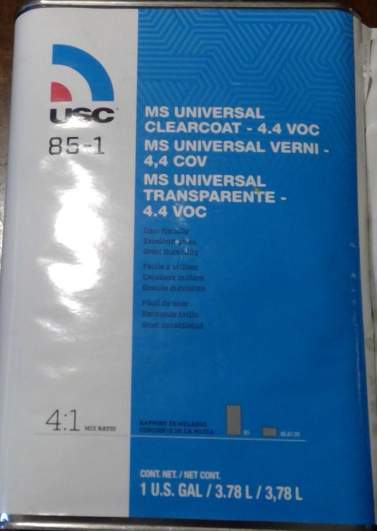 USC 85-1  MS UNIVERSAL CLEARCOAT- 4.4 VOC