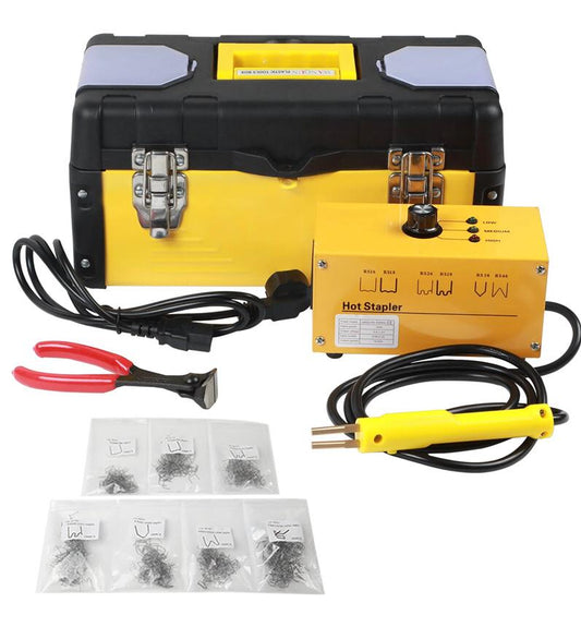 BELEY Car Bumper Repair Plastic Welder Kit, 110V Hot Stapler Plastic Welding Hot Staple Gun with 700PCS Staples
