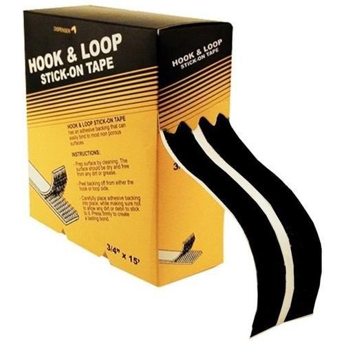 ENKAY 3/4” x 15’ HOOK AND LOOP ROLL VELCRO WHITE 7400