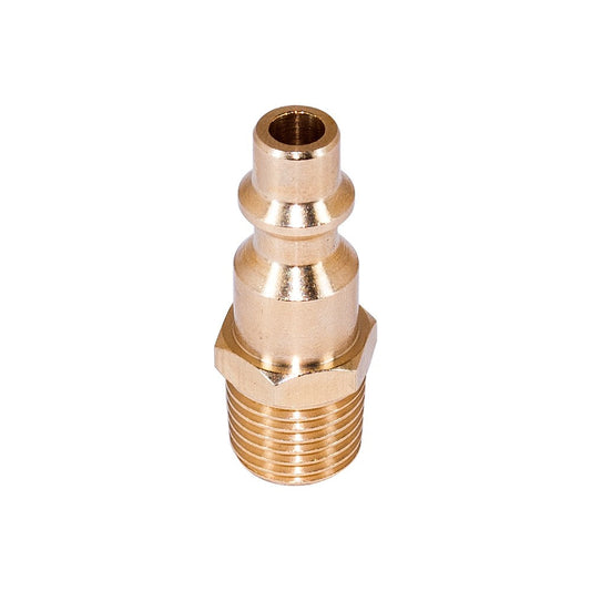Air Fitting, Brass, 1/4" ID, 1/4" NPT, Male  869