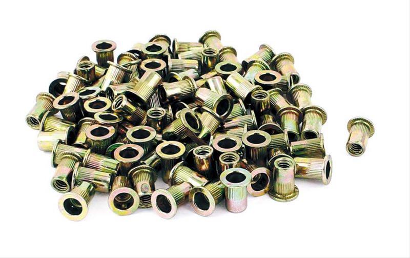 ASTRO 100pc 1/4-20 STEEL RIVET NUT RN14