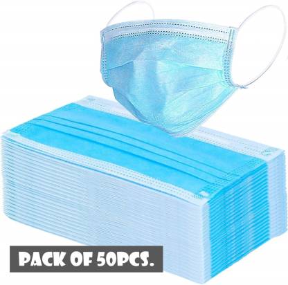ENKAY 50PCS DISPOSABLE PROTECTIVE MASKS DM50