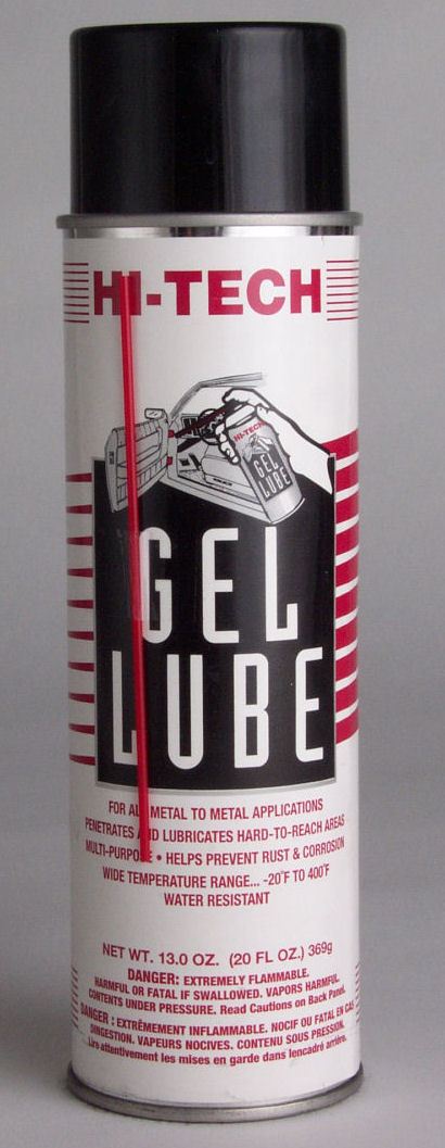 Hi-Tech Industries SPRAY GEL LUBE 18008