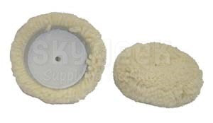 Hi-Tech Industries MINI WOOL 3.5" PAD COMPOUND BLANCA HB3175