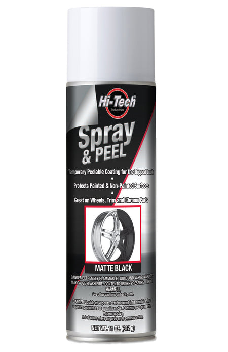 Hi-Tech Industries SPRAY & PEEL MATTE BLACK (EQV. PLASTIDIP) T18027