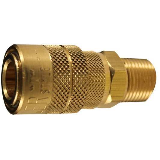 Milton® 3/8" MNPT M-STYLE® Coupler 719