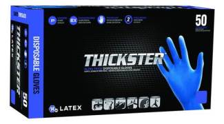 SAS LATEX LIGHTLY POWDERED GLOVES LARGE 6603SAS