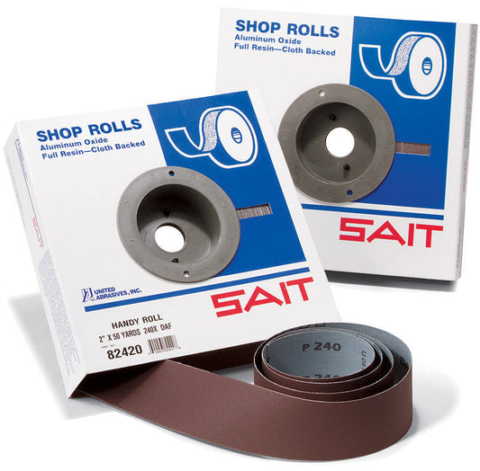 United Abrasives-Sait LIJA ROLLO # 400 1-1/2 X 50YD (1) 83406