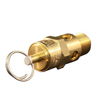 Milton® 1/4" MNPT ASME Safety Valve, 150 PSI Pop off Pressure 1090150