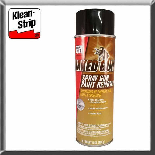 KLEAN-STRIP WMBarr NAKED GUN SPRAY GUN CLEANER PAINT REMOVER 15oz ENGC11131