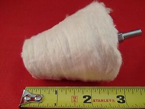 ENKAY TAPERED BUFF LARGE 1/4"SHANK 162-14C