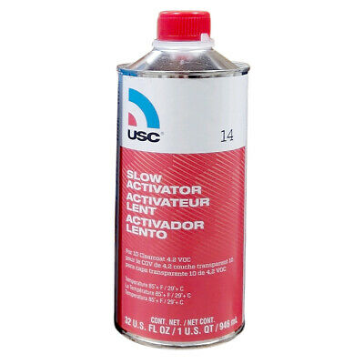 USC SLOW ACTIVATOR FOR CLEAR COAT 75-1 (QUART) 78-04