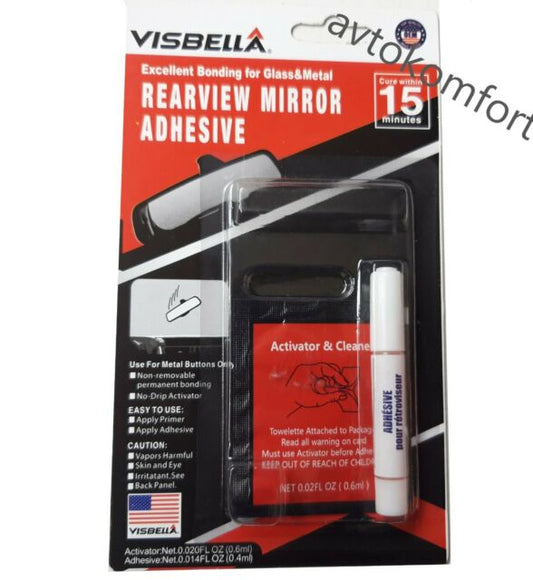 VISBELLA REAR VIEW MIRROR ADHESIVE (RVMA)