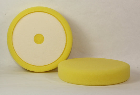 Hi-Tech Industries 6.5" MEDIUM CUT FOAM PAD YELLOW HB26