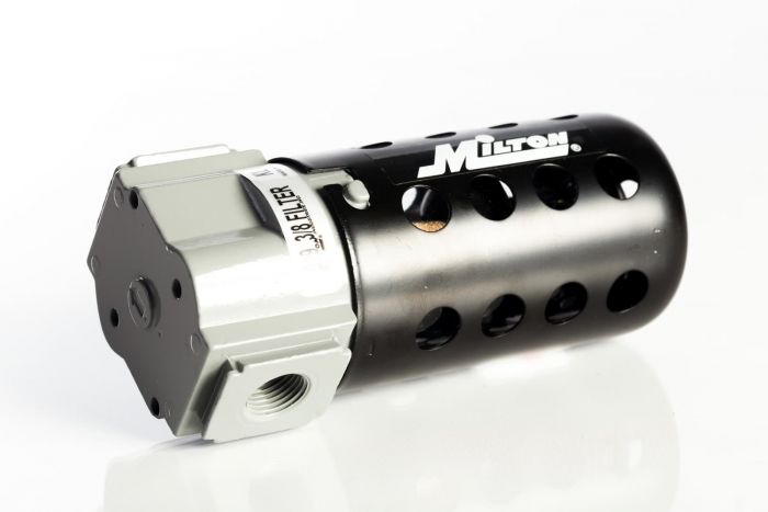 Milton® 3/8" NPT Polycarbonate FRL Micro Filter 1019