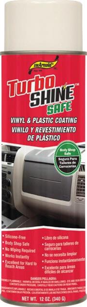 ARNOLD TURBO SHINE GLOSS 66-201 COAT FOR VINYL & PLASTIC 12oz AEROSOL